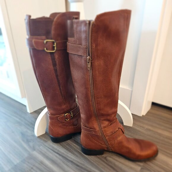 Naturalizer N5 Comfort Leather Boots - Jordie - Picture 1 of 4